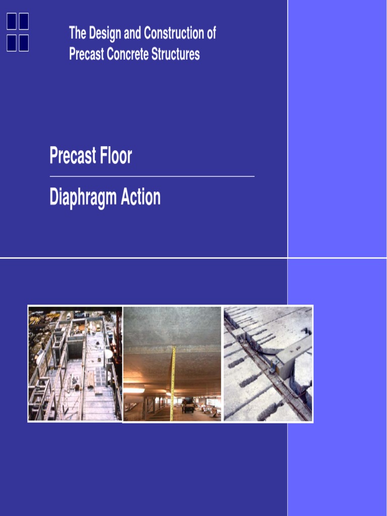 Precast Floor Diaphragm Action Precast Concrete Beam (Structure)