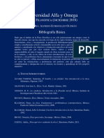 Bibliografía Básica-Ética Filosófica-Universidad Alfa y Omega