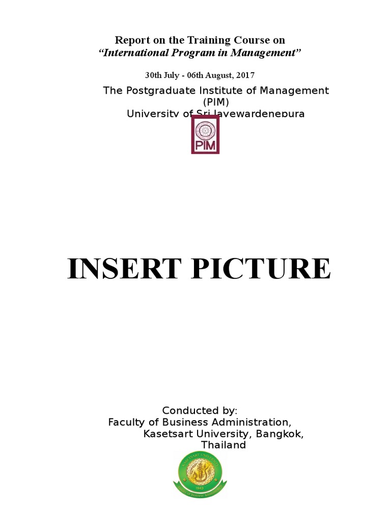 International Program in Management Seminar Sri Lanka August 2017 | PDF ...
