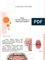 Tonsilitis Difteri