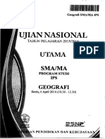 UN Geografi 2016 Bimbingan Alumni UI