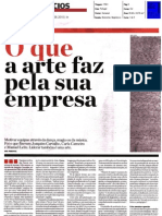 Jornal de Negócios - O Que A Arte Faz