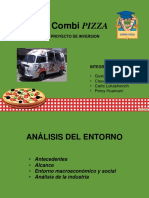 Combi PIZZA - Análisis de proyecto de inversión para negocio móvil de comida