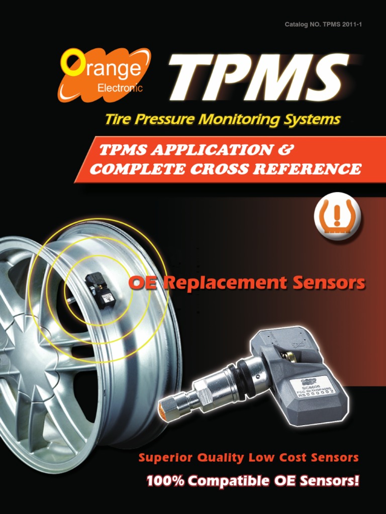 TPMS Application and Complete Cross Reference Guide | PDF | Technology ...