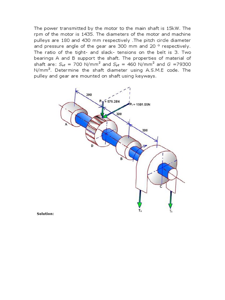 3 - Design of Shaft | PDF