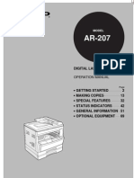 Manual Copy Man Shap Ar-207