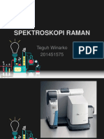 Spektroskopi Raman (Teguh Winarko 201451575)