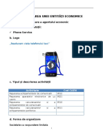 Proiectarea Unei Entităţi Economice Partea 1