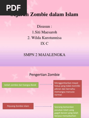 Siti Wilda Sejarah Zombie Dalam Islam Pdf