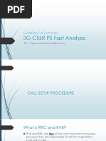 Guideline For Dummies 3G - CSSR Fast Analyze