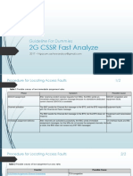 Guideline For Dummies 2G - CSSR Fast Analyze