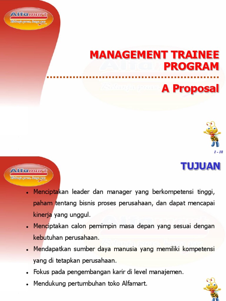 Proposal Program Management Trainee | PDF