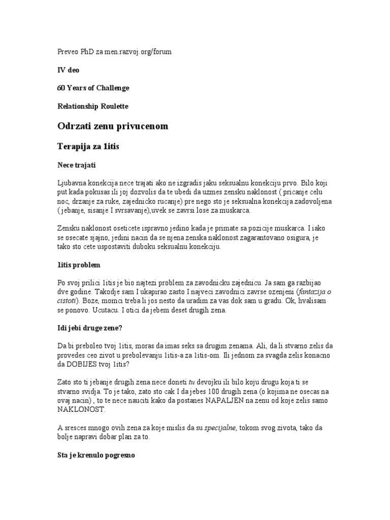 Knjiga 4 - Relationship Roulette PDF | PDF
