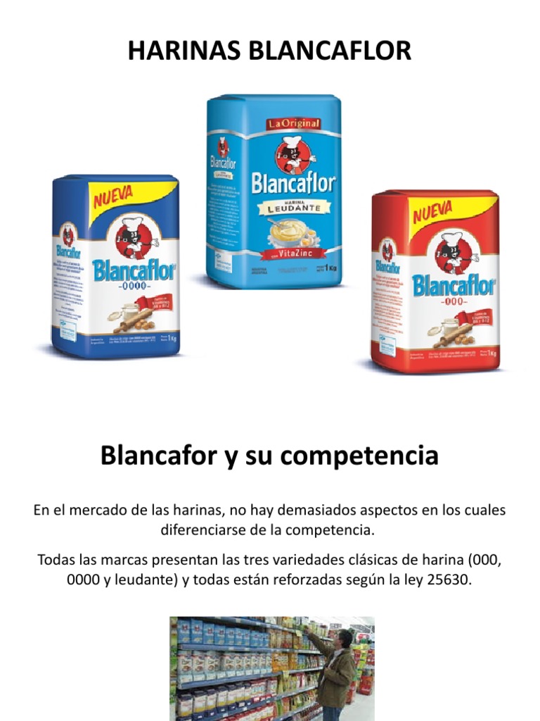 Blanca Flor Panes Alimentos