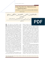 Acute Coronary Syndrome, Diabetes and Hypertension. Oman Must Pay More Attention To Chronic Non-Communicable Disease