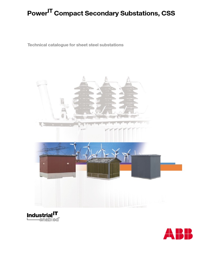 ABB Compact Secondary Substations Guide | PDF | Electrical Substation ...