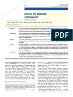 The Relationship Between Pre-Eclampsia and Peripartum Cardiomyopathy