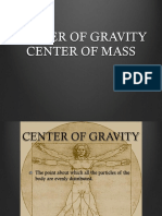 CENTER OF GRAVITY AND STABILITY