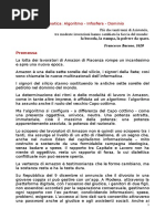 Rivoluzione Informatica: Algoritmo - Infosfera - Dominio