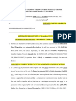 Automatic Dissolution of Lis Pendens Notice, Rule 1.420 (F)