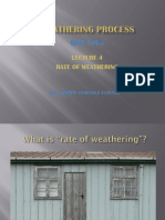 Lect 4 Weathering Rate