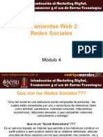 Modulo4 - Herramientas Web2 - Redes Sociales