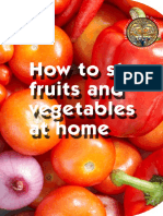 How To Keep Fruit at Home PDF