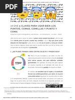 5 Claves Para Usar Bien Los Puntos, Comas, Comillas y Punto y Coma - SinFaltas