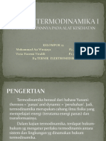 Hukum Termodinamika I