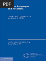 (London Mathematical Society Student Texts 88) Derek F. Holt, Sarah Rees, Claas E. Röver-Groups, Languages and Automata-Cambridge University Press (2017)