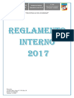 Reglamento Interno 2018