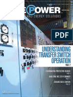 Understanding Transfer Switch Operation - Winter 2015