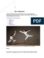 Fencing With A Maestro - Aladar Kogler - Biografia - Exercicios