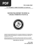 TM 11240 15 4C Motor Transport Technical Characteristics Manual