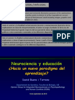 Neurocienciaeducacionhacianuevoparadigmaaprendizaje David Bueno