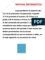 Notas Definitivas Inform'Atica 11