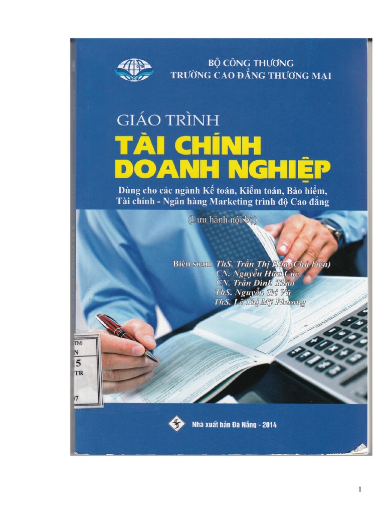 1.Giáo Trình Tài Chính Doanh Nghiệp | PDF