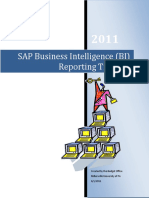 Business Intelligence Training Manual