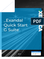 EXAN-SLS-001 Propuesta Comercial Quick Start G Suite Basic para Exandal