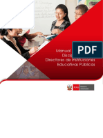 Manual de Regimen Disciplinario para Directores Instituciones Educativas Públicas PDF