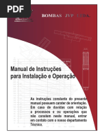 Manual de instalação e operação