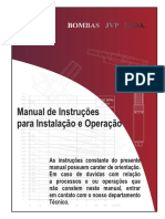 Manual de instalação e operação