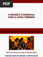 Materia 06_A Reuniao e Essencial para o Apoio.pps