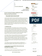 On The Practical Prediction Method For Ship Manoeuvring Characteristics - 1