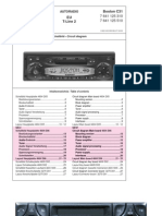 BLAUPUNKT BOSTON C31-Car Radio Diagrams