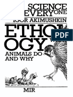Ethology IgorAkimushkin Mir1988 PDF