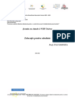 C D S Biologie Educatie Pentru Sanatate Clasa A VI A PDF
