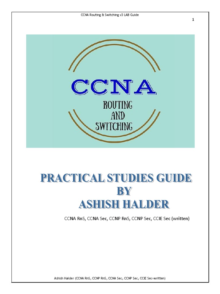 CCNA Routing & Switching Lab Guide | PDF | Internet Protocol Suite ...