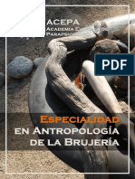 Antropología Brujería ACEPA