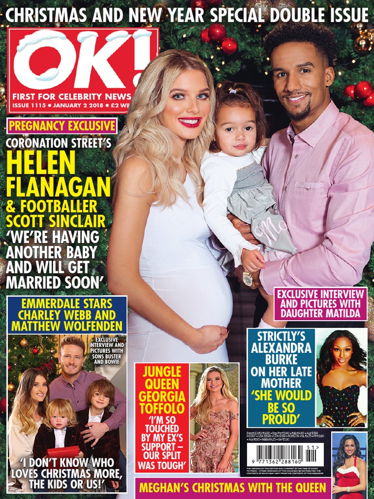 8gb78 OK Magazine Uk 25 December 2017 Tut2u PDF Breastfeeding Childbirth image